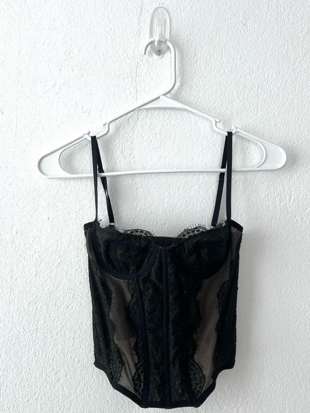 Urban Outfitters- Out from Under Modern Love Black and Brown Corset